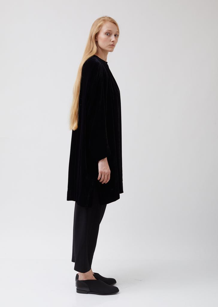 Velvet and Silk Wide Tunic