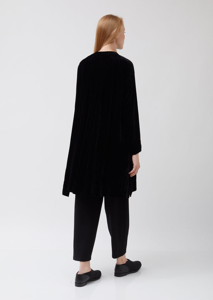 Velvet and Silk Wide Tunic