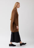 Cashmere and Silk Oversized Round Neck Tunic Sweater