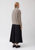 Alpaca Cardigan with Zip