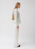 Paneled Soft Wool Top