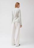 Paneled Soft Wool Top