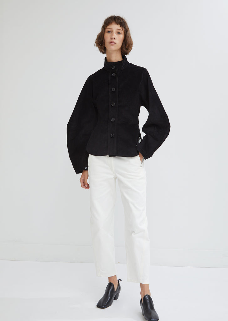 Soft Leather Heeled Loafers