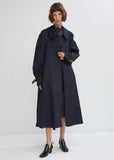 Water Resistant Cotton Twill Trench Coat