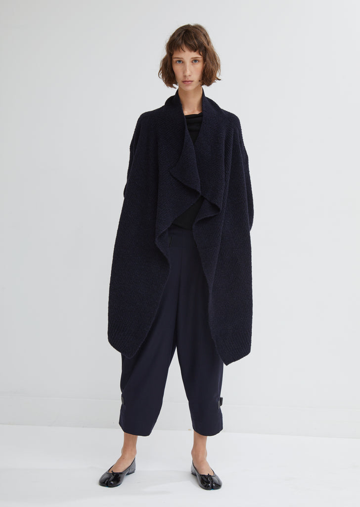 Boucle Shawl Cardigan