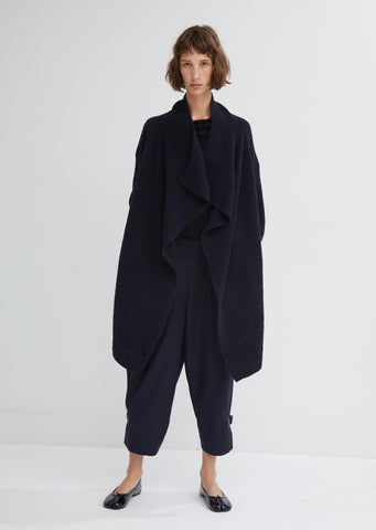 Boucle Shawl Cardigan