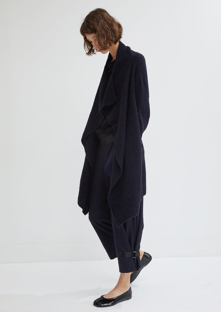 Boucle Shawl Cardigan