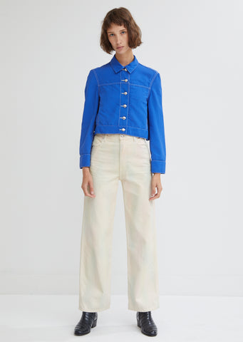 Cropped Denim Jacket