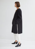 Soft Wool & Alpaca Melton Coat