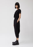 Wool Dobby Stripe A Pattern Garment Treated Pants