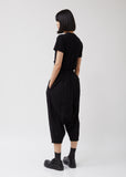 Wool Dobby Stripe A Pattern Garment Treated Pants