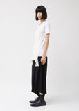 Apron Knit Short Sleeve T-shirt