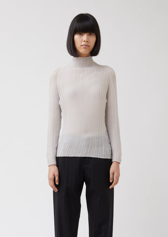 Wooly Pleats 2 Turtleneck