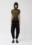 Drape Jersey Bk Pants