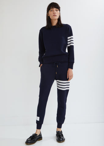 Stripe Cashmere Sweatpants