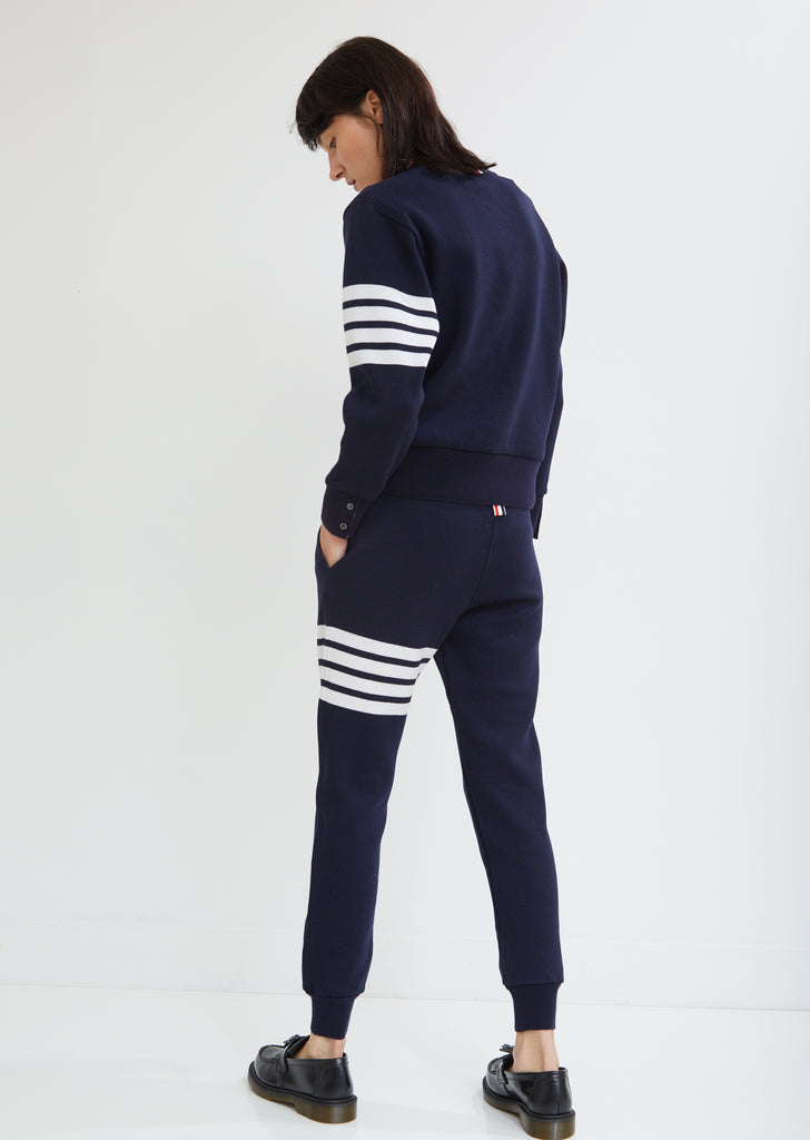 Stripe Cashmere Sweatpants