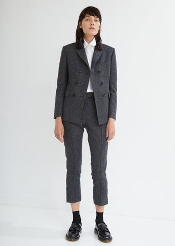 Shetland Wool Pintuck Jacket