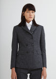 Shetland Wool Pintuck Jacket