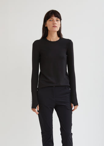 Logo Sleeve Sweatshirt