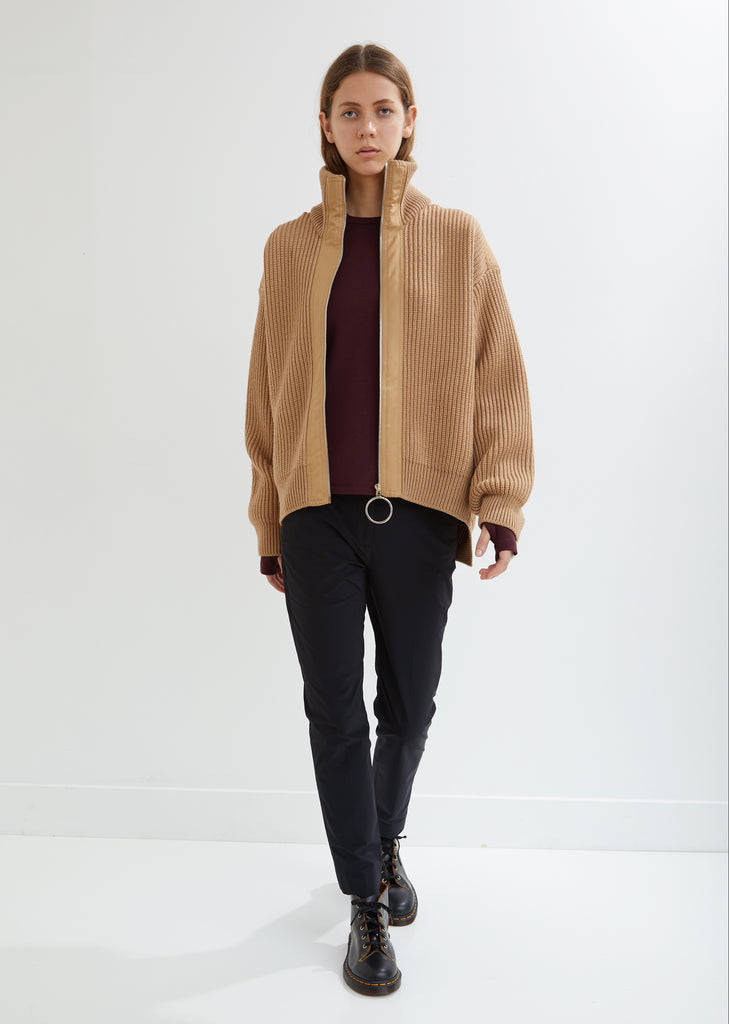 Wool Knit Jacket