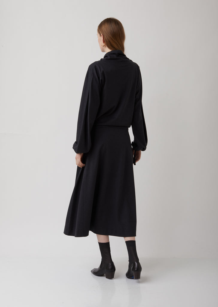 Jersey Dress With Runners