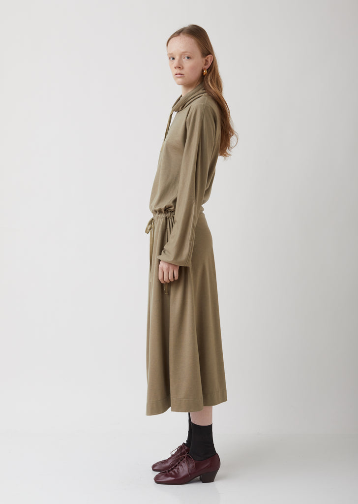 Jersey Dress With Runners