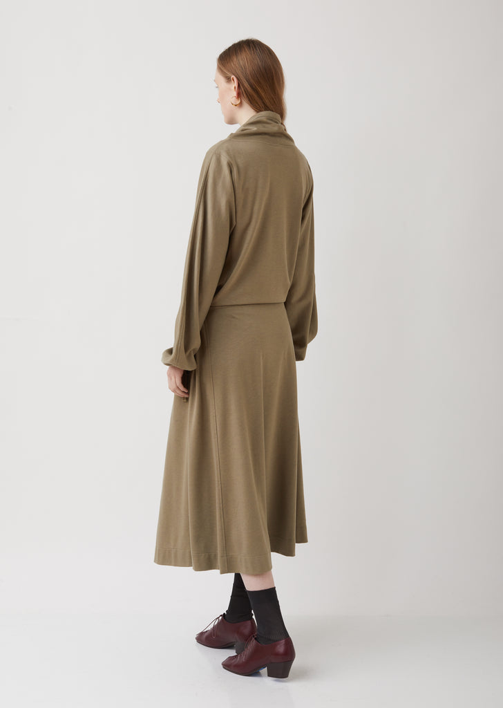 Jersey Dress With Runners