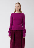 Boatneck Wool Sweater