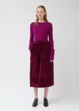 Velvet Elasticated Skirt