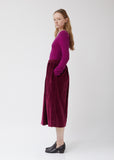 Velvet Elasticated Skirt