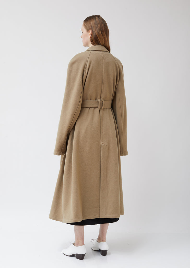 Wool Belted Overcoat