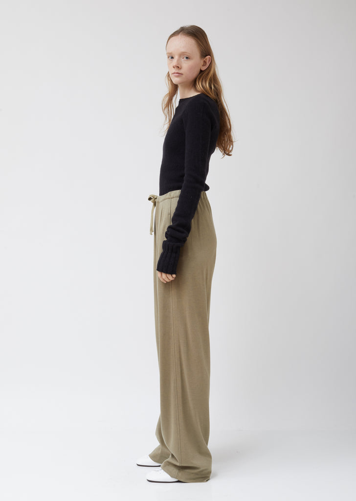 Wool Jersey Trousers