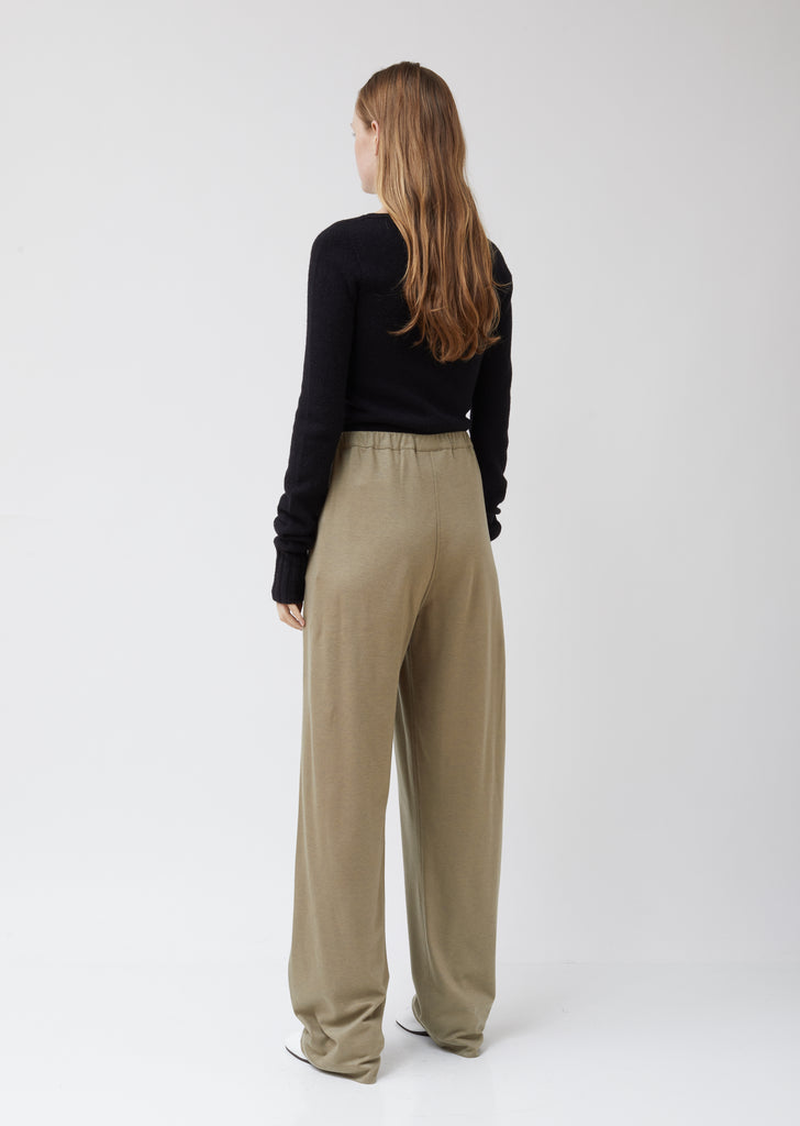 Wool Jersey Trousers