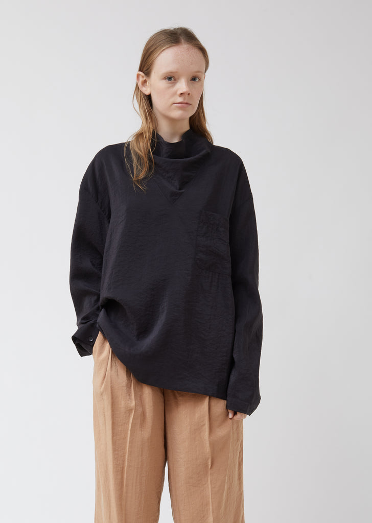 Loose Collar Top