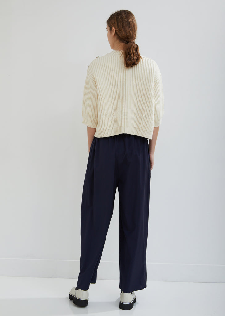 Petrina Wide Leg Wool Pants