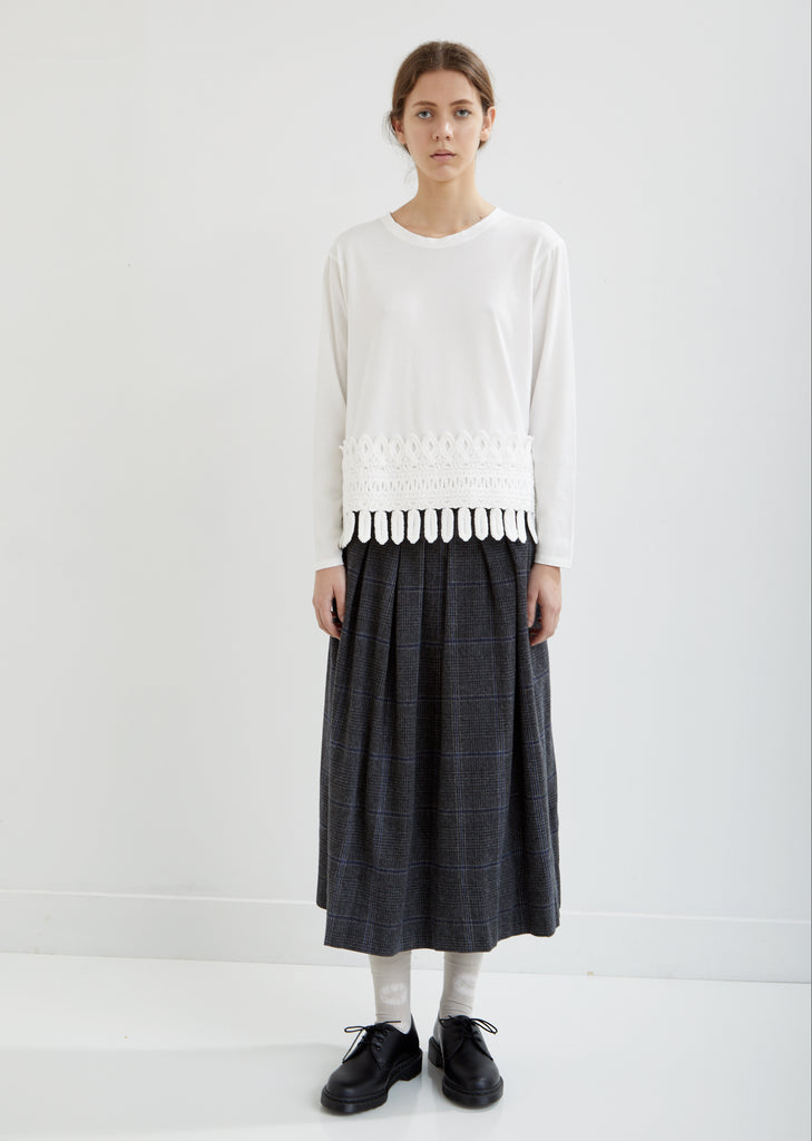 Lily Jersey Fringe Tee