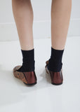 Python Babouche Loafers