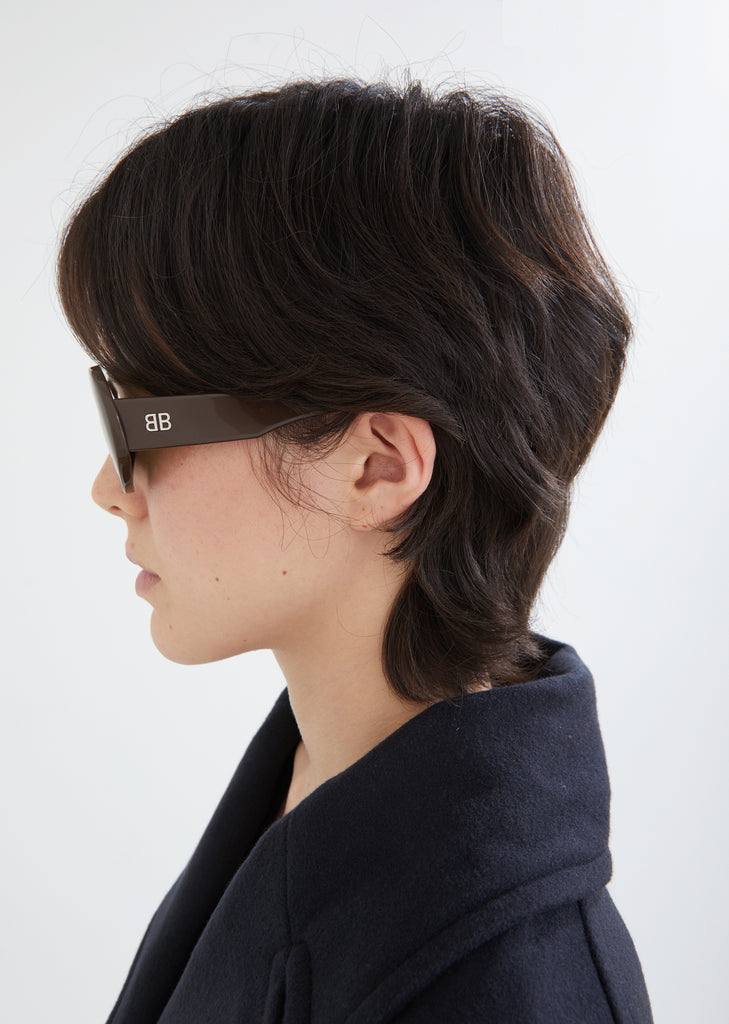 Logomania Round Sunglasses