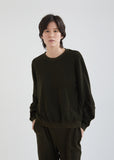 Mineral Wash Medley Lantern Sleeve Sweatshirt