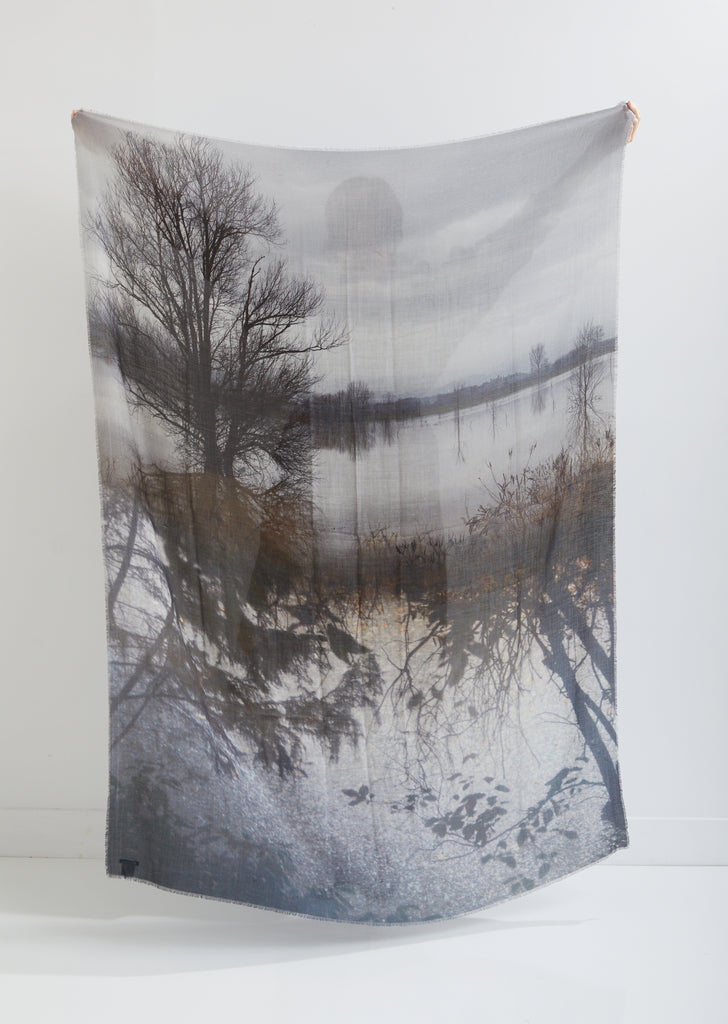 Lochness Wool Cashmere Scarf