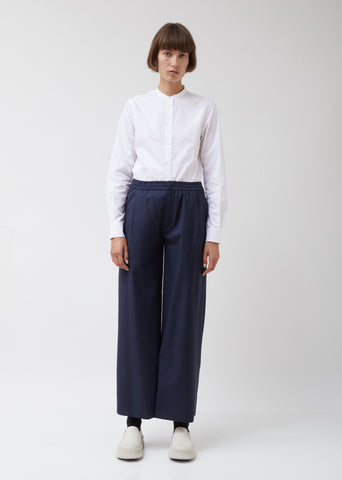 Wool Wide-Leg Trousers Shed