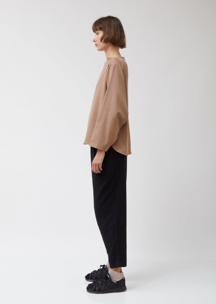Folded Neck Top