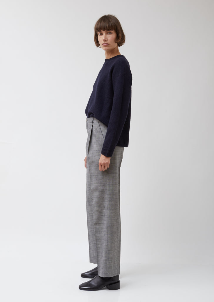 Grey Suiting Soft Trousers #7