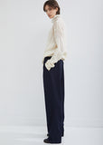 Wool Gabardine Trousers