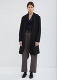 Convertible Hooded Wool Jacket