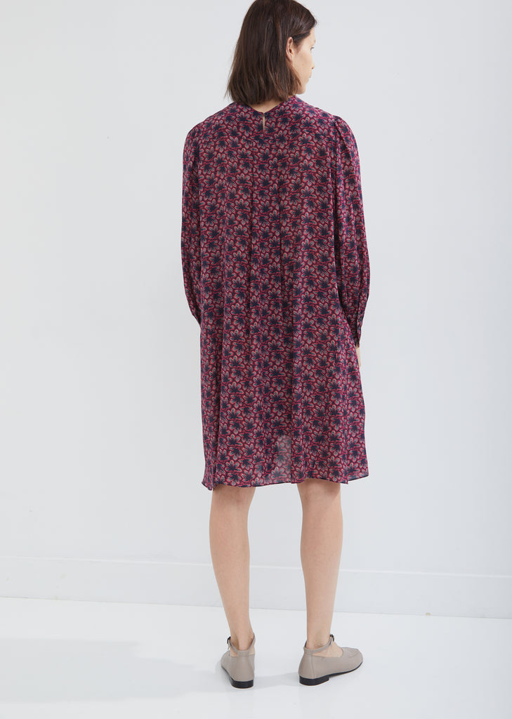 Leone Printed Silk Dress