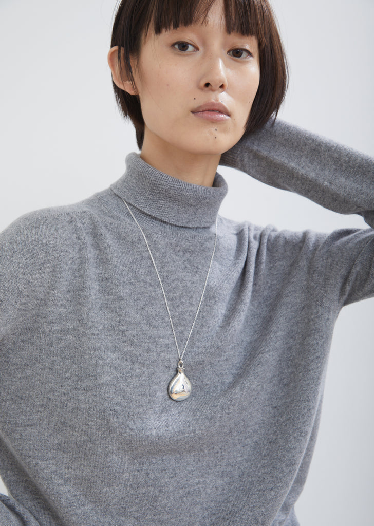 Perfume Pendant Necklace L24"