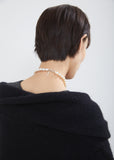 Mixed Pearl Collar Necklace