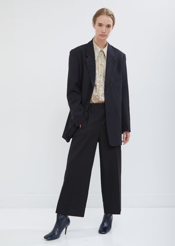 Single Breasted Virgin Wool Jacket