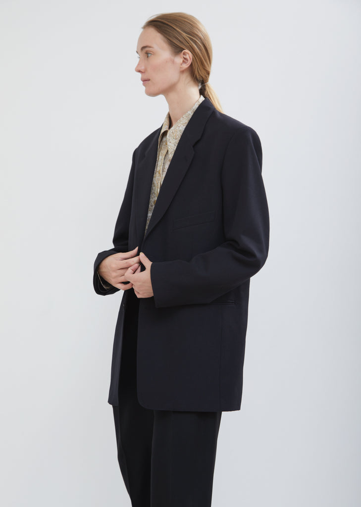 Single Breasted Virgin Wool Jacket